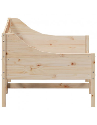 Dormeuse senza Materasso 90x190 cm in Legno Massello di Pino