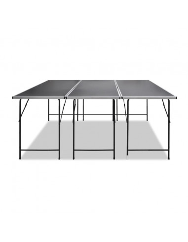 Tavoli da Lavoro Set 3 pz Pieghevoli