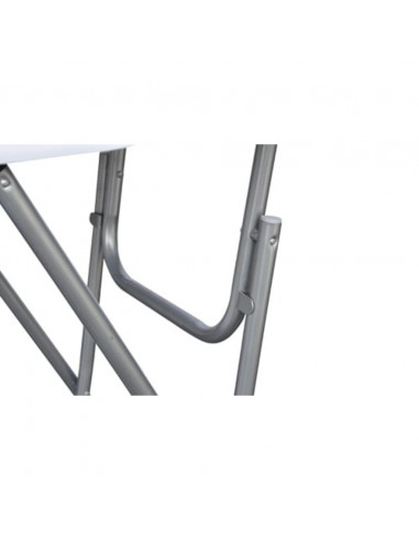 Tavoli da Bar Set 4 pz con Ripiano in MDF Bianco