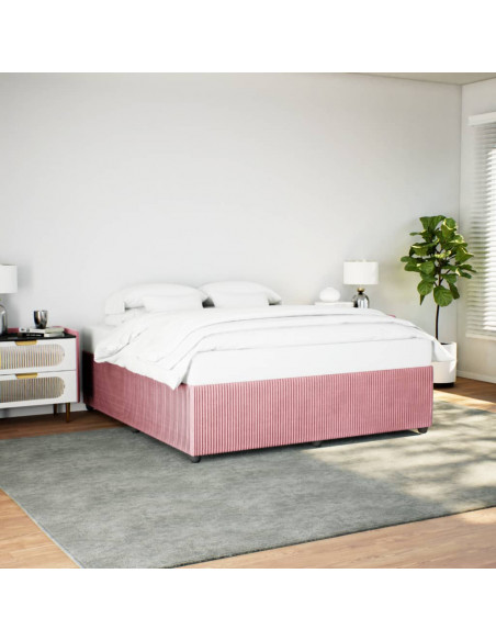 Giroletto Rosa 180x200 cm in Velluto