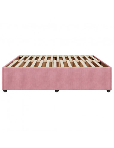 Giroletto Rosa 180x200 cm in Velluto
