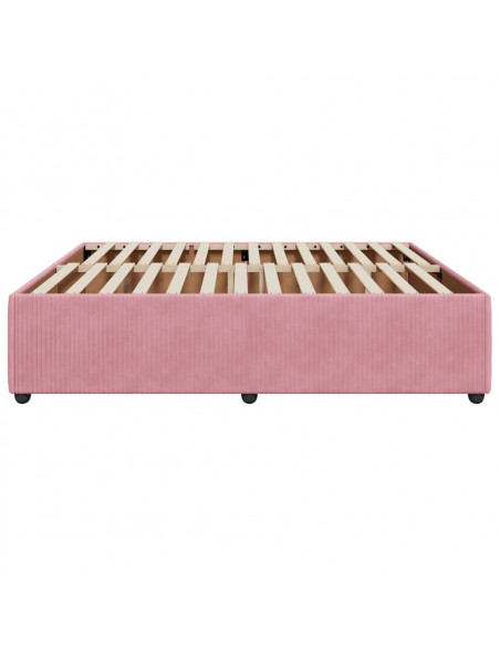 Giroletto Rosa 180x200 cm in Velluto
