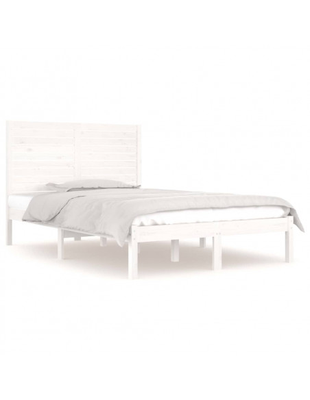 Giroletto Bianco in Legno Massello 135x190 cm Double