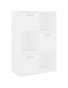 Armadietto Bianco 60x29,5x90 cm in Legno Ingegnerizzato 2