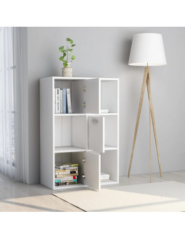 Armadietto Bianco 60x29,5x90 cm in Legno Ingegnerizzato