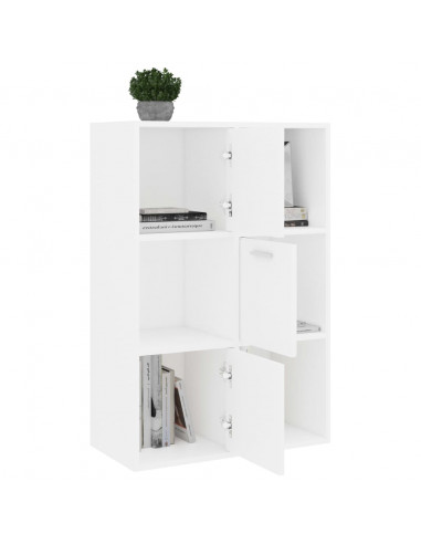 Armadietto Bianco 60x29,5x90 cm in Legno Ingegnerizzato