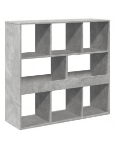 Libreria Grigio Cemento 100x33x94,5 cm in Truciolato 2