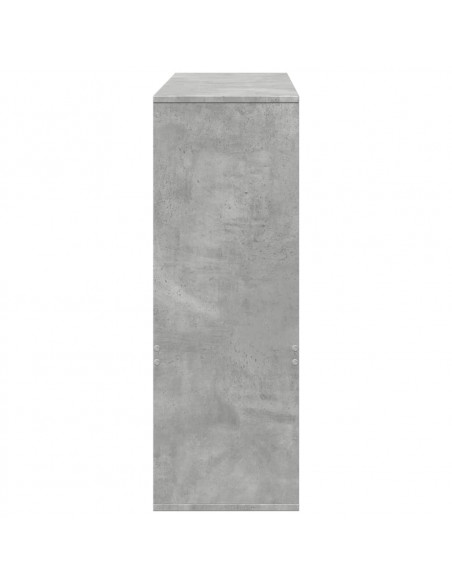 Libreria Grigio Cemento 100x33x94,5 cm in Truciolato
