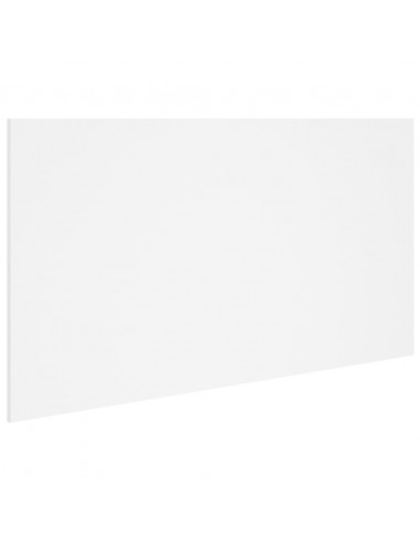 Testiera per Letto Bianca 160x1,5x80 cm in Legno Multistrato