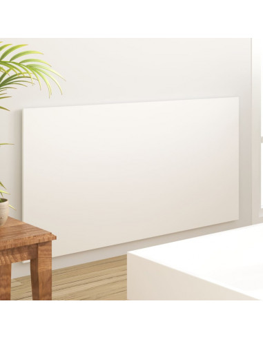 Testiera per Letto Bianca 160x1,5x80 cm in Legno Multistrato