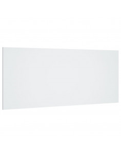 Testiera per Letto Bianca 200x1,5x80 cm in Legno Multistrato 2