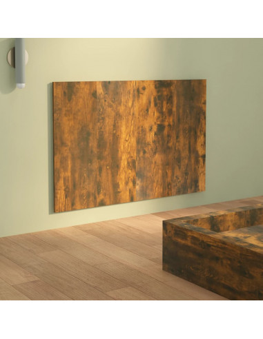 Testiera Letto Rovere Fumo 120x1,5x80 cm in Legno Multistrato