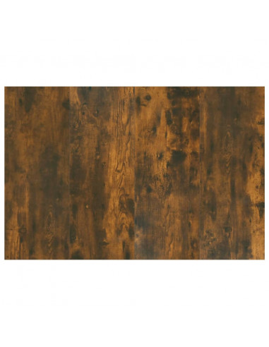 Testiera Letto Rovere Fumo 120x1,5x80 cm in Legno Multistrato