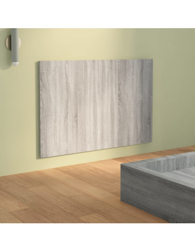 Testiera Letto Grigio Sonoma 120x1,5x80 cm Legno Ingegnerizzato