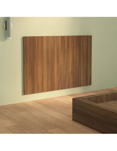 Testiera Letto Rovere Marrone 120x1,5x80cm in Legno Multistrato