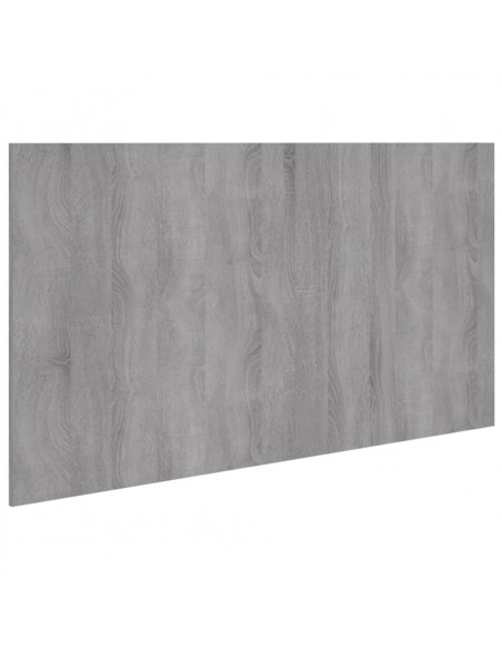 Testiera Letto Grigio Sonoma 160x1,5x80 cm Legno Ingegnerizzato