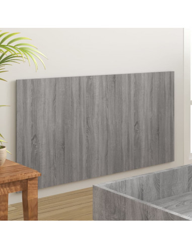Testiera Letto Grigio Sonoma 160x1,5x80 cm Legno Ingegnerizzato