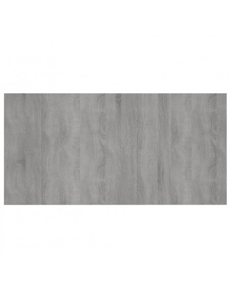 Testiera Letto Grigio Sonoma 160x1,5x80 cm Legno Ingegnerizzato