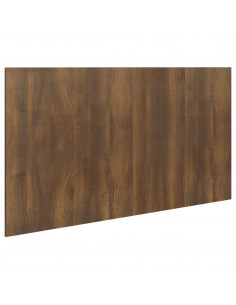 Testiera Letto Rovere Marrone 160x1,5x80cm in Legno Multistrato 2
