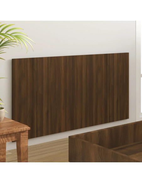 Testiera Letto Rovere Marrone 160x1,5x80cm in Legno Multistrato