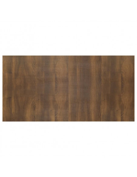 Testiera Letto Rovere Marrone 160x1,5x80cm in Legno Multistrato