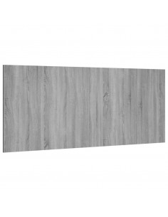 Testiera Letto Grigio Sonoma 200x1,5x80 cm Legno Ingegnerizzato 2