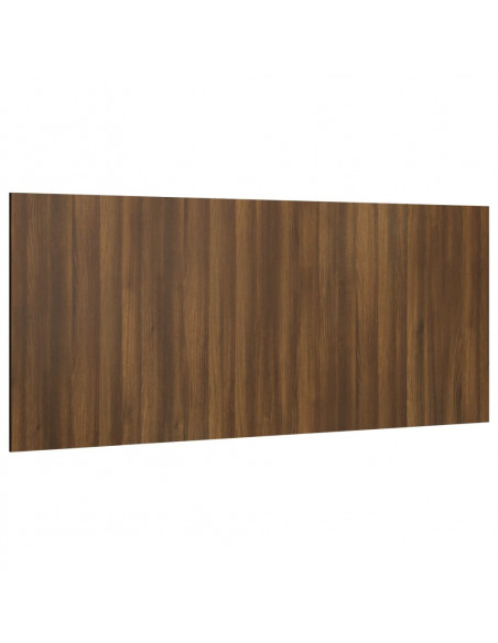 Testiera Letto Rovere Marrone 200x1,5x80 cm Legno Multistrato