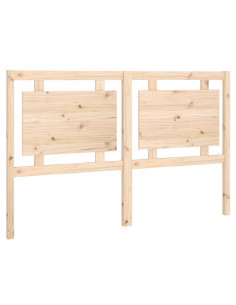 Testiera per Letto 155,5x4x100 cm in Legno Massello di Pino 2