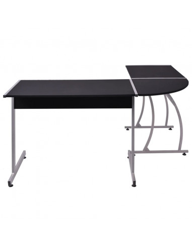 Scrivania ad Angolo a L Nera