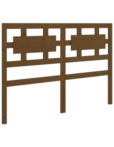 Testiera per Letto Marrone Miele 145,5x4x100cm in Pino Massello