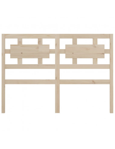 Testiera per Letto 155,5x4x100 cm in Legno Massello di Pino