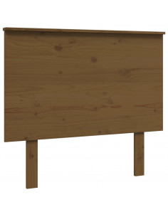 Testiera per Letto Miele 94x6x82,5 cm in Legno Massello di Pino 2