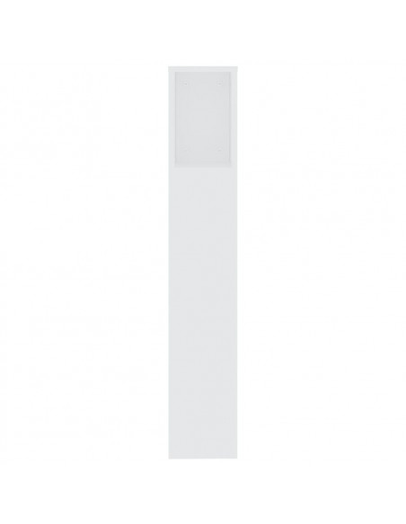 Testiera con Contenitore Bianco 200x18,5x104,5 cm