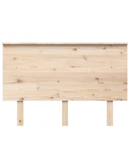 Testiera per Letto 124x6x82,5 cm in Legno Massello di Pino