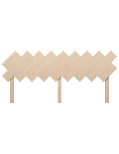 Testiera per Letto 178x3x80,5 cm in Legno Massello di Pino