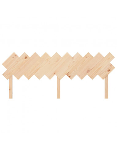 Testiera per Letto 196x3x80,5 cm in Legno Massello di Pino