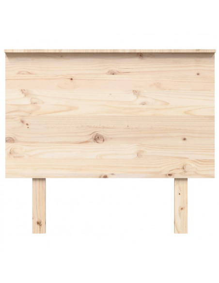 Testiera per Letto 94x6x82,5 cm Legno Massello di Pino