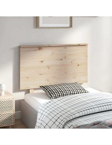 Testiera per Letto 94x6x82,5 cm Legno Massello di Pino