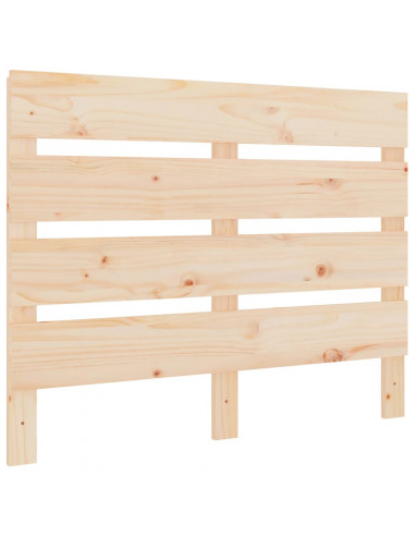 Testiera per Letto 75x3x80 cm in Legno Massello di Pino