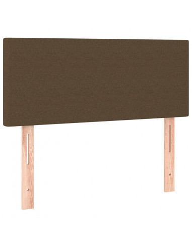 Testiera Marrone Scuro 80x5x78/88 cm in Tessuto