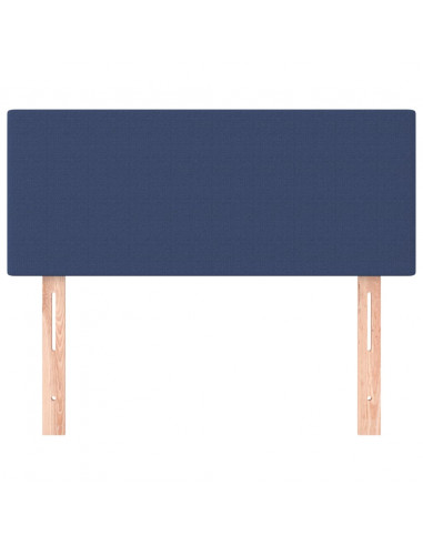 Testiera Blu 100x5x78/88 cm in Tessuto