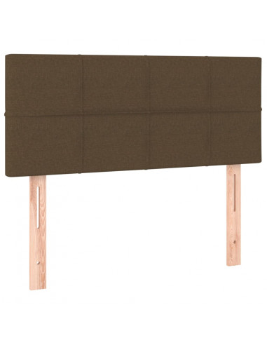 Testiera Marrone Scuro 80x5x78/88 cm in Tessuto