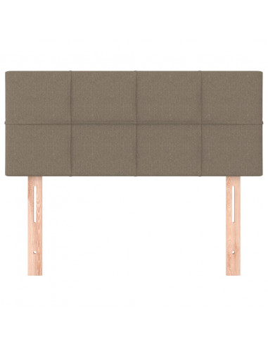 Testiera Tortora 90x5x78/88 cm in Tessuto