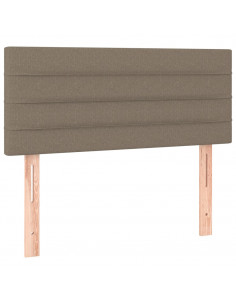 Testiera Tortora 90x5x78/88 cm in Tessuto 2