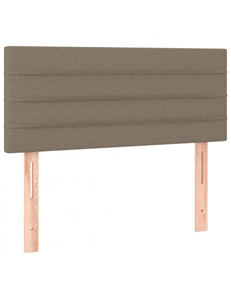 Testiera Tortora 90x5x78/88 cm in Tessuto