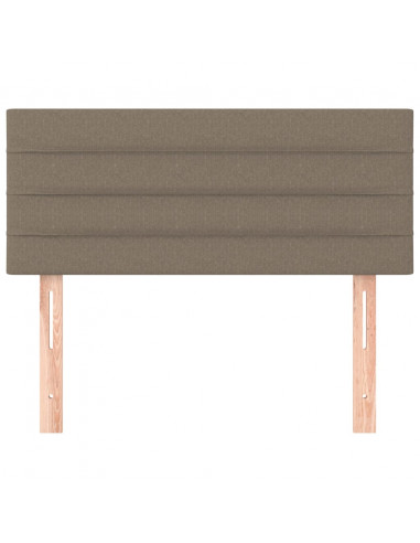 Testiera Tortora 90x5x78/88 cm in Tessuto