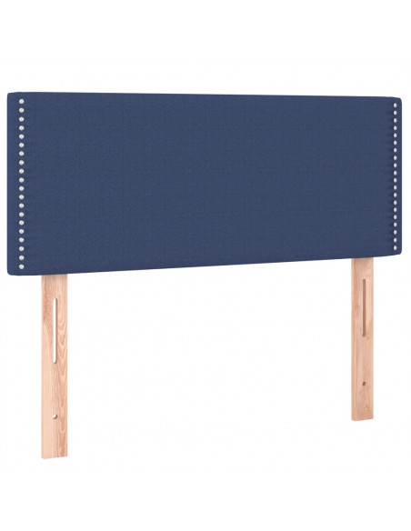 Testiera Blu 80x5x78/88 cm in Tessuto