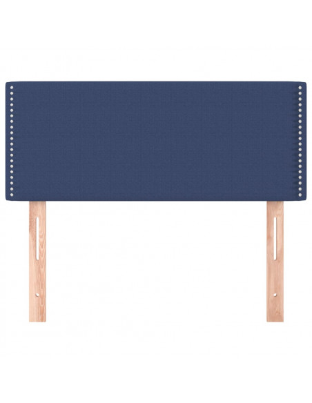 Testiera Blu 80x5x78/88 cm in Tessuto