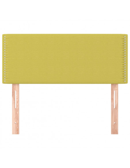 Testiera Verde 80x5x78/88 cm in Tessuto