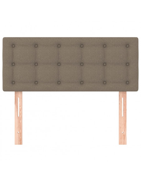 Testiera Tortora 90x5x78/88 cm in Tessuto